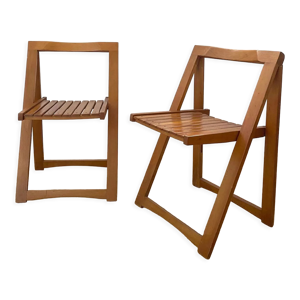 paire de chaises pliantes