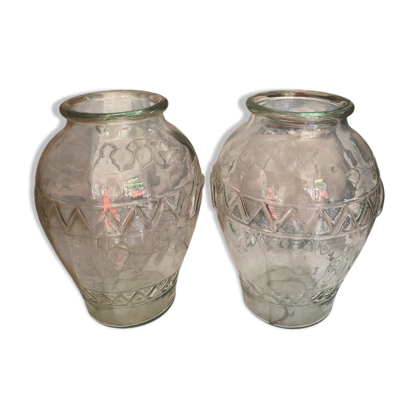 Decorative glass vases