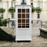 Antique Parisian glass cabinet H150