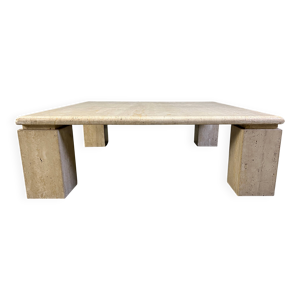 Table basse en travertin