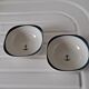 Bowls cups anchor decoration Sarreguemines