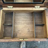 Inlaid work table with floral decoration – Louis XV style