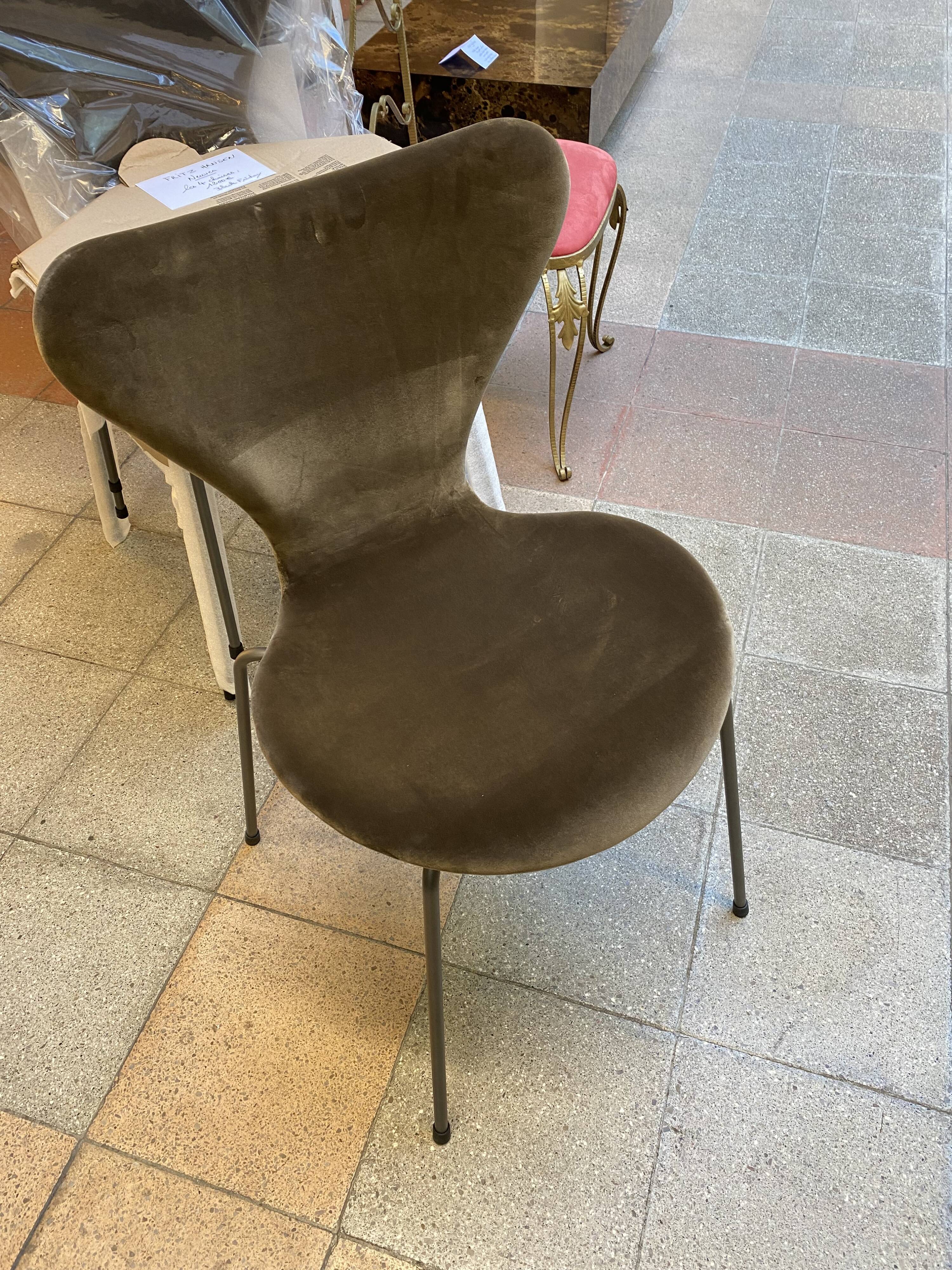 Lot de 4 chaises Série 7 - Edition Fritz Hansen