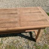 Farmhouse table with bench