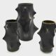 Ceramic vases from the 1970s, by Michael Andersen designed by Knud Basse.