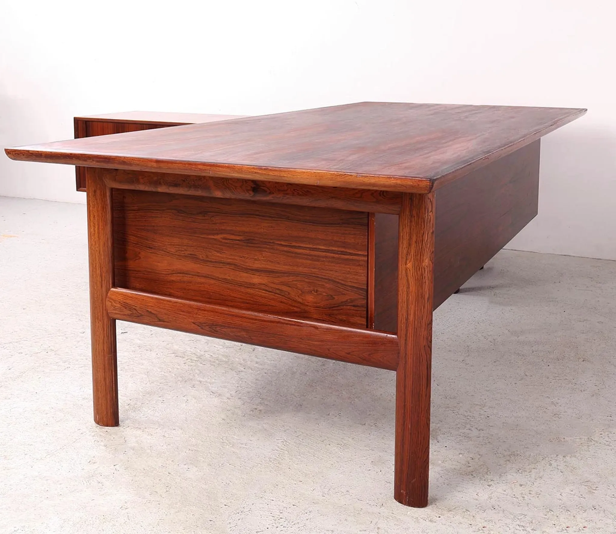 Bureau exécutif vintage avec buffet, Arne Vodder pour Sibast, années 1960