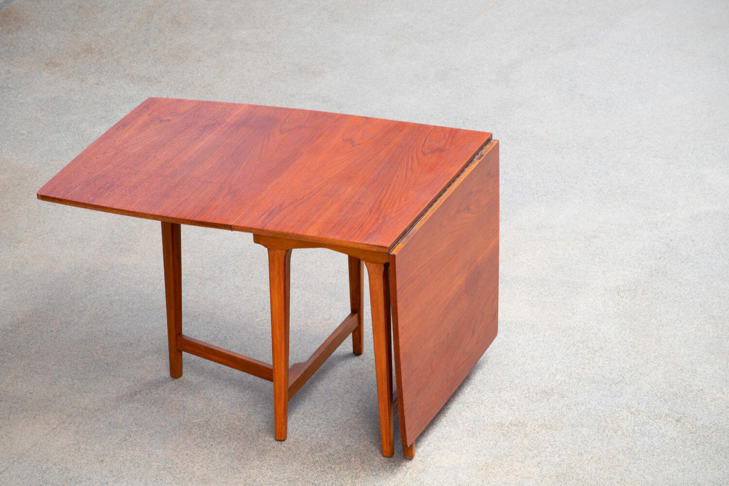Scandinavian vintage folding table 1960