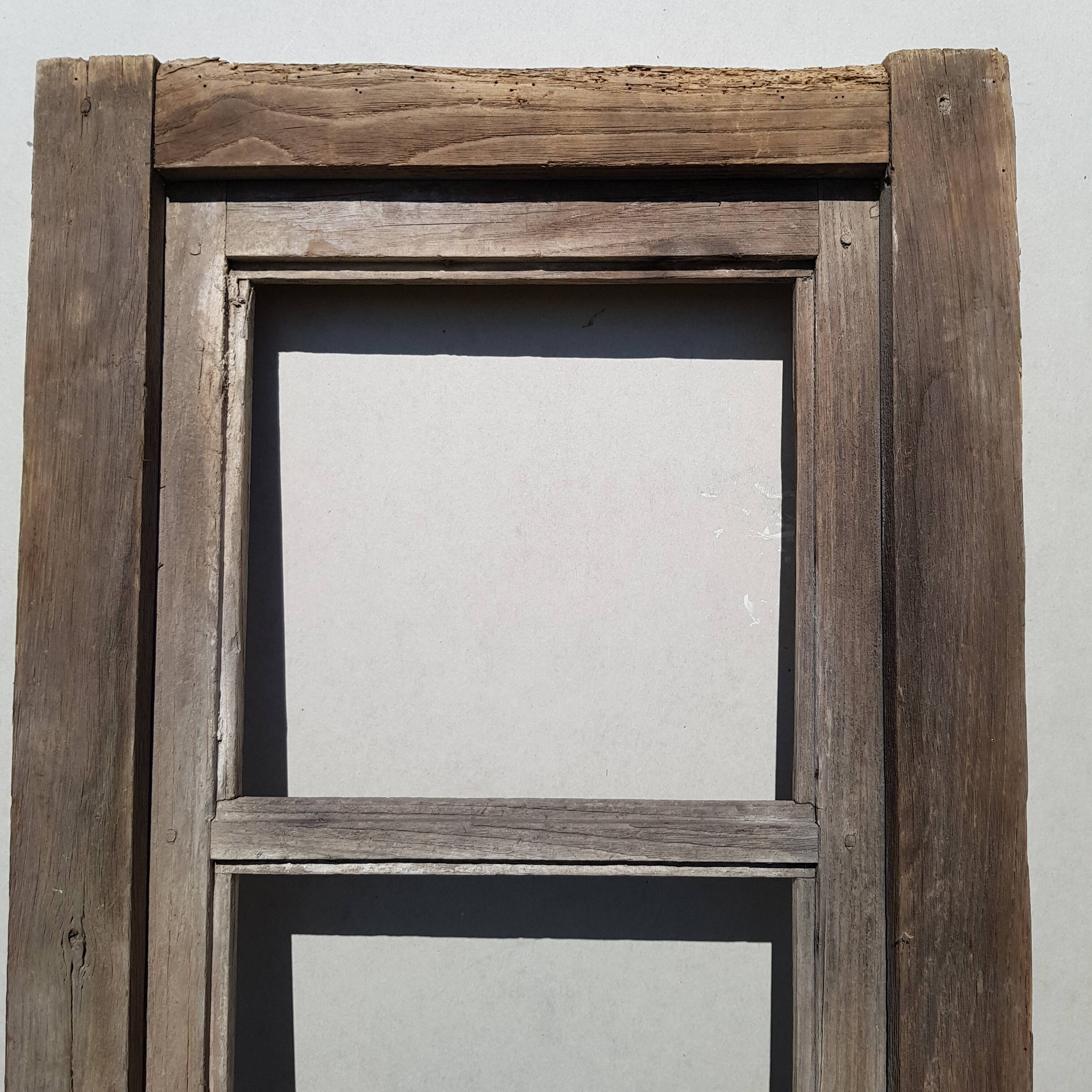 Old window H68xl42cm