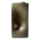 The modernist vase is German, VEB Haldensleben Fat Lava 1970.