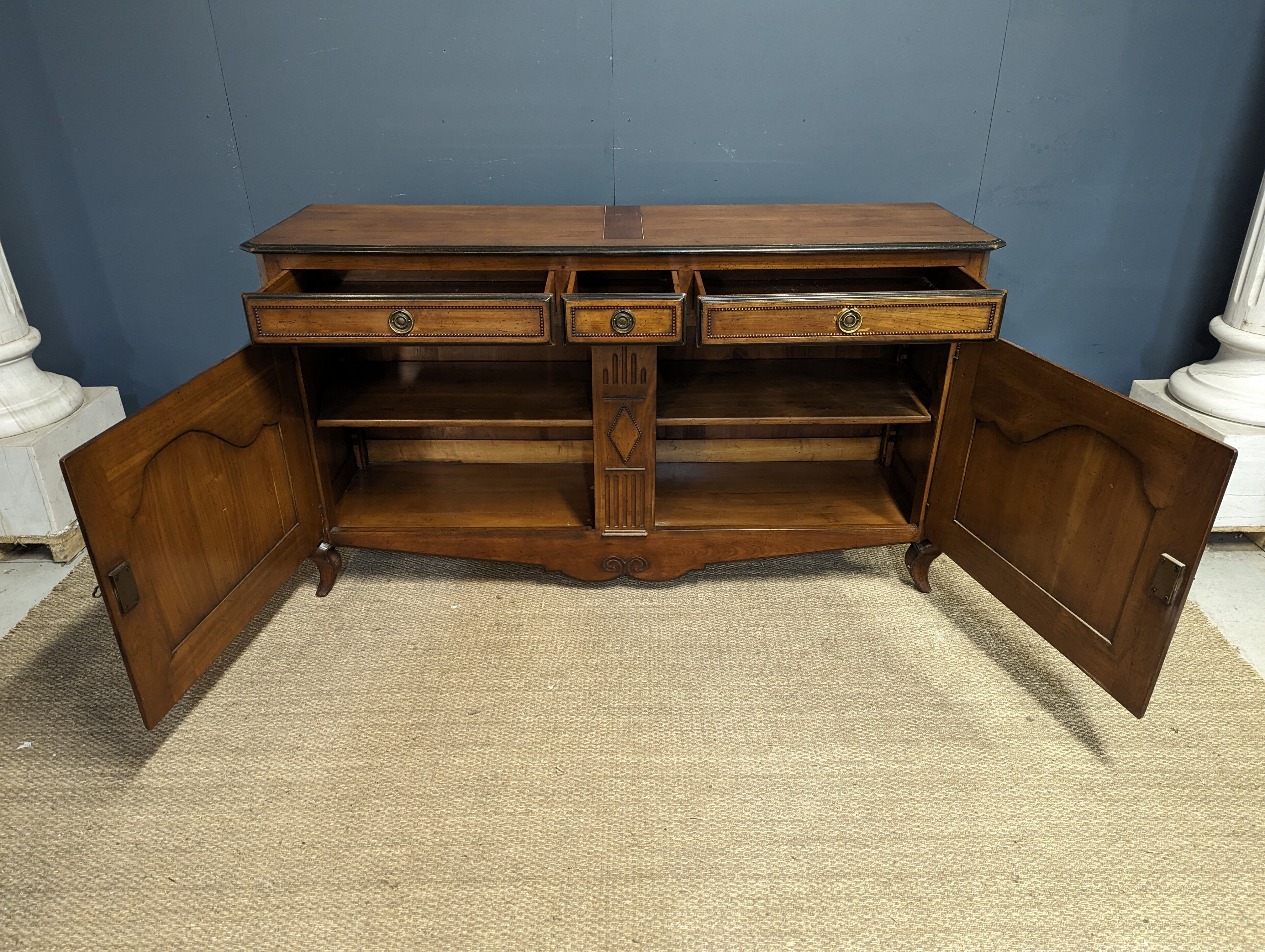 Provencal-style cherrywood sideboard