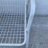 Lot of two metal chairs