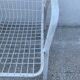 Lot de deux chaises en metal
