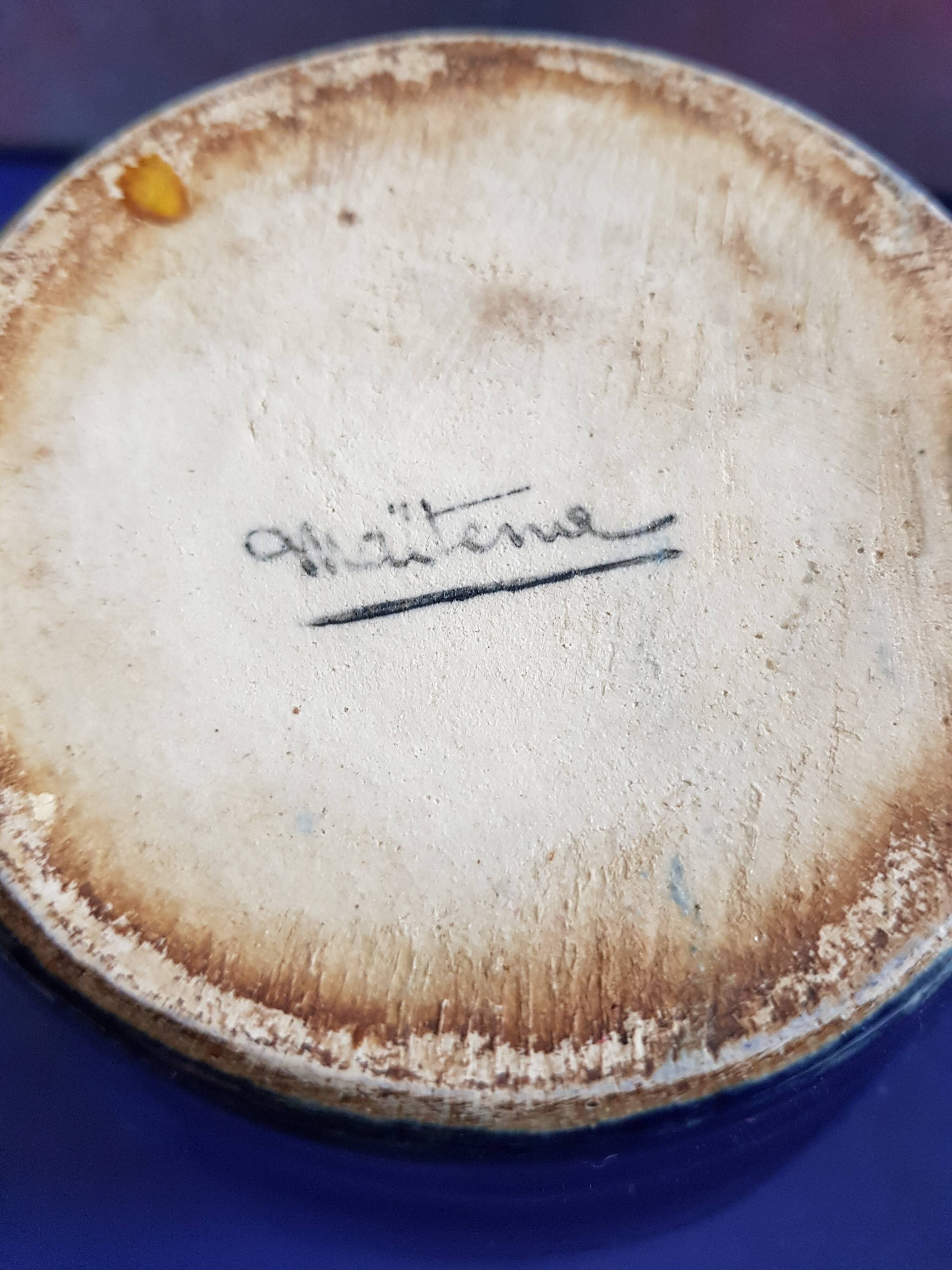 Art Deco pottery by Maîtenie