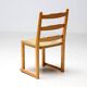 Stackable chairs Poul Volther Gemla Sweden in modern Scandinavian ash from the mid-20th century.