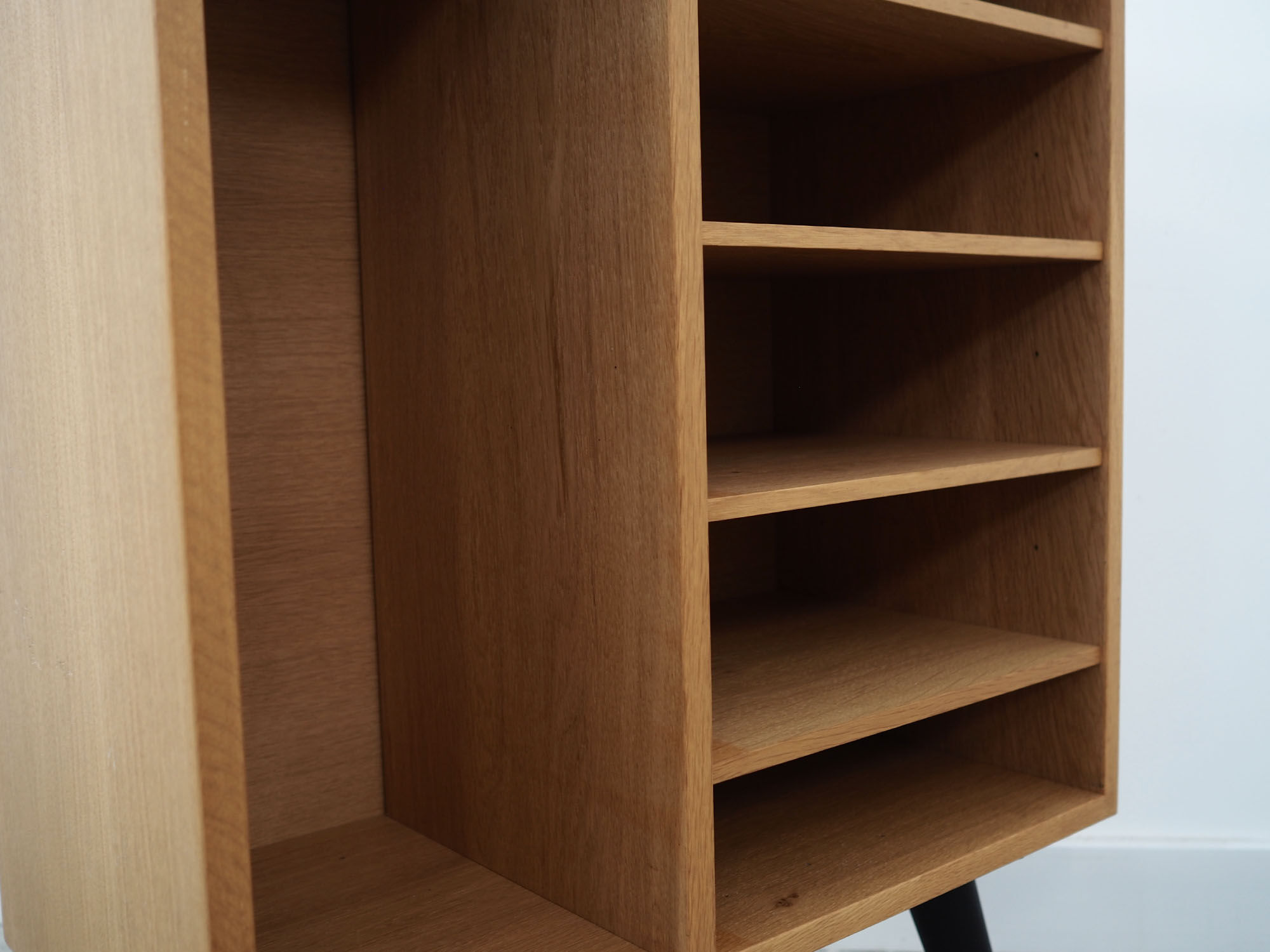 Ash bookcase, Danish design, 70's, production: Denmark