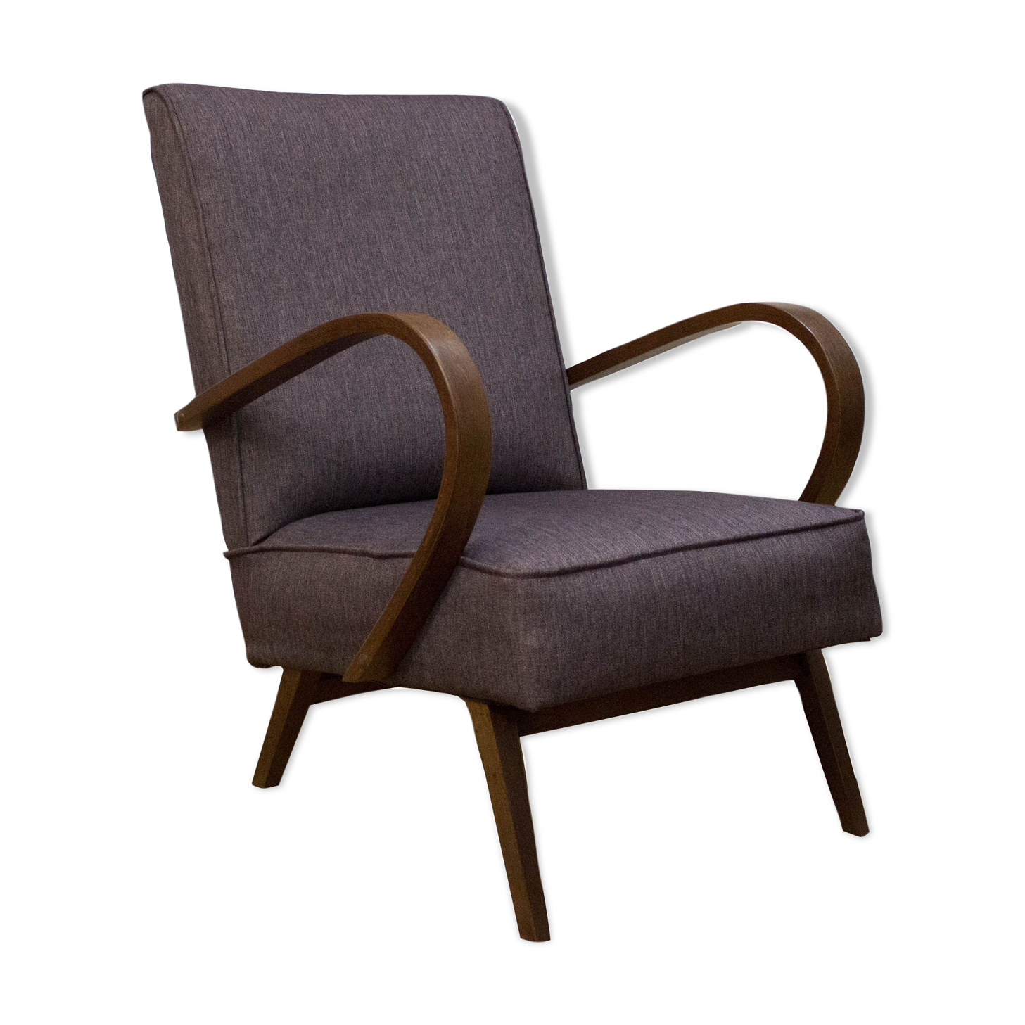 Jindrich Halabala Armchair for UP Zavody, 1950s