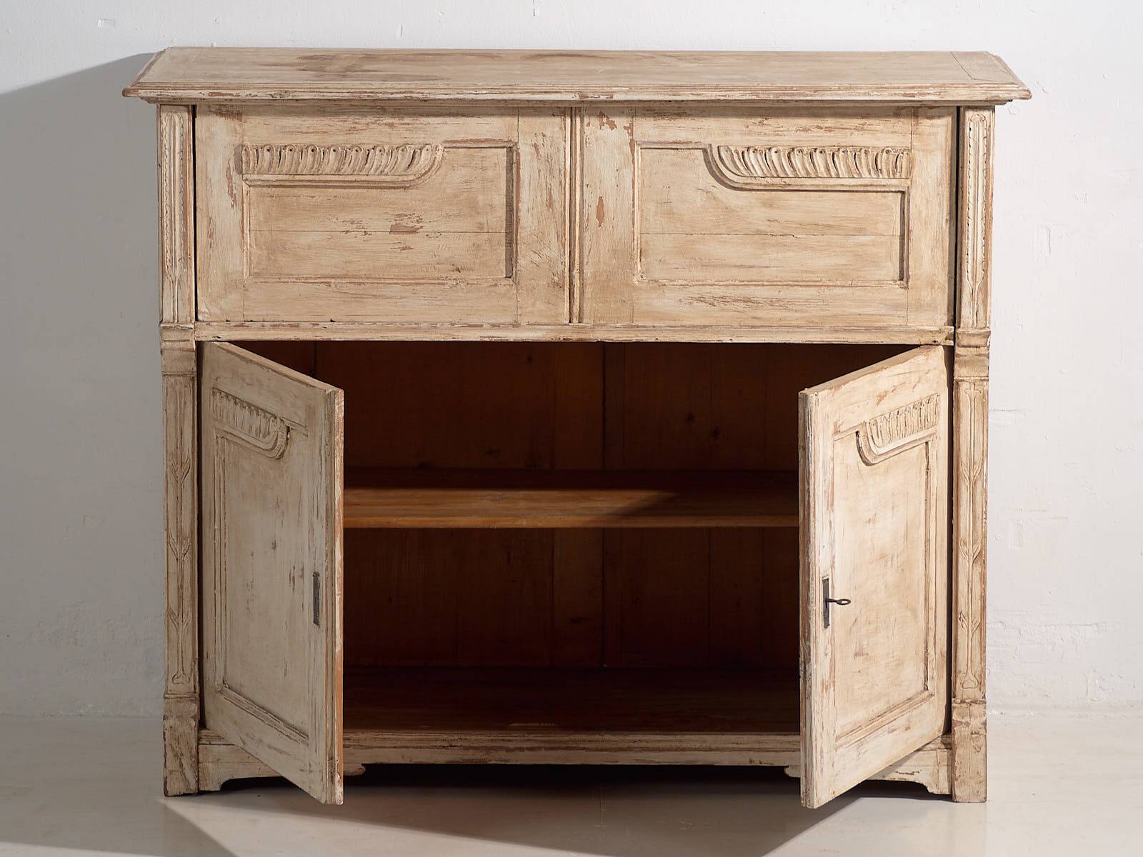 Antique white desk chest of drawers (circa 1920)