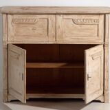 Ancienne commode de bureau blanche (vers 1920)