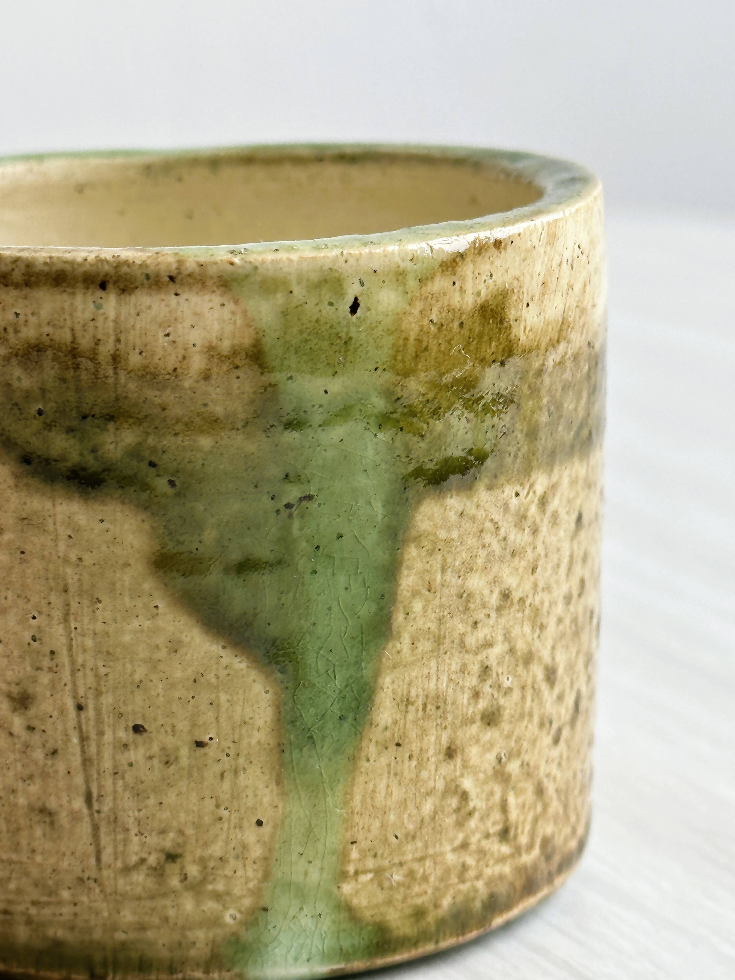 Handmade ceramic mug