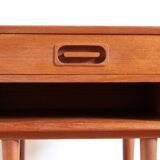 Scandinavian teak bedside pair Johannes Andersen