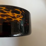 XXL pocket tray Murano 1970 Italian design blown glass