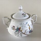 Service thé porcelaine blanche