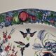 Old large oval dish in Japanese earthenware 46cm