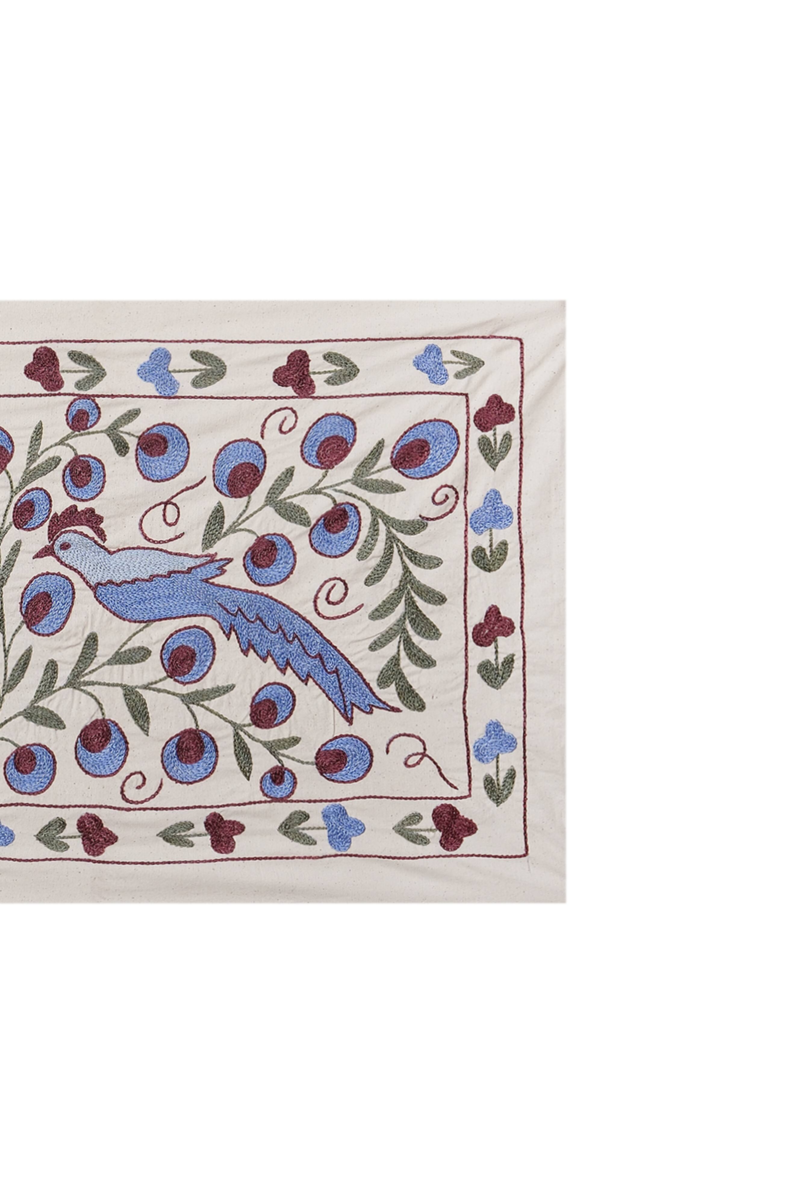 Hand knotted rug, vintage turkish rug 50x98 cm