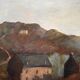 Painting "The Port of Camaret", oil on canvas, signed H. Callot – early 20th century