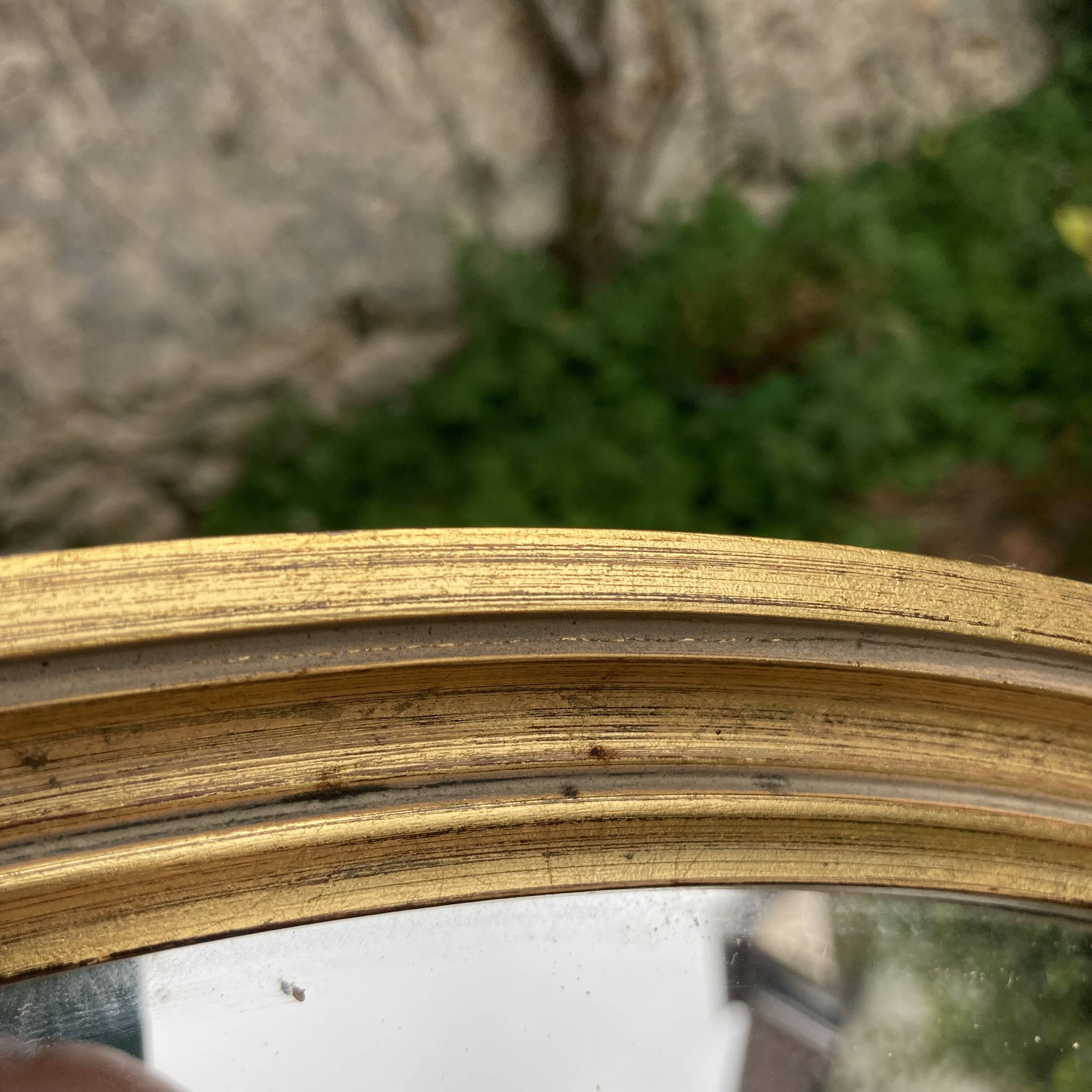Miroir ancien doré