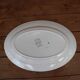 Old oval earthenware dish "Horizon" St Amand