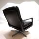 Fauteuil en cuir Eugen Schmidt pour Soloform, 1960