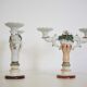 Bassano ceramic candelabra, 1970s, set of 2