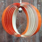 Moon pendant light vintage 1970 plexiglass