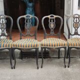 4 Napoleon III chairs