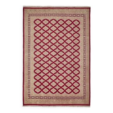 Turkish Handknotted Wool Oushak Rug 214 cm x 305 cm