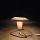 Zukov Czech Space Age Table Lamp, Brass and White Metal, 1970s