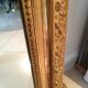 Louis XVI style and 19th century fireplace mirror
