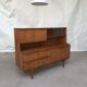Vtg Mid Century Teak Sutcliffe of Todmorden Highboard Sideboard Danish Design