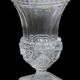 Old Medici vase cut crystal/Art Vannes France