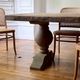 Monastery table in solid old oak – SUN 400 by 120 cm