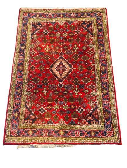 Tapis inde noué main 232 x 165 cm