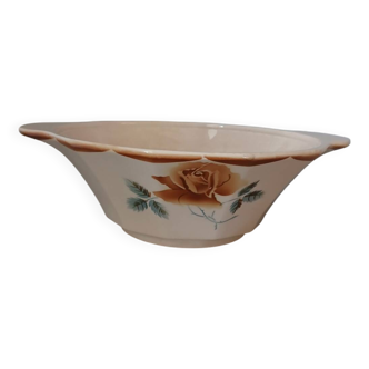 Antique salad bowl from Digoin and Sarreguemines
