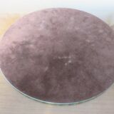 Mirror round bevelled art deco 4050s 30cm