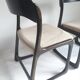 Set of 4 sleigh chairs