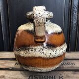 Rare Vintage West German Scheurich Pottery Ball Vase 484-21