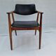 Erik Kirkegarrd teak office chair for Stolefabrik / Povl Dinesen, Denmark