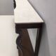 Outstanding Art Deco Style Console with a Carrara Marble Top, Italy