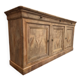 3-door cherry wood sideboard