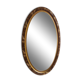Art deco oval mirror - 81x48cm